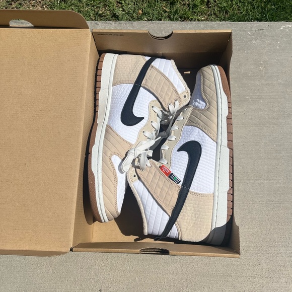 Nike Dunk High Next Nature Toasty Rattan (DD3362-200) Men's Size 11.5 - Picture 2 of 7